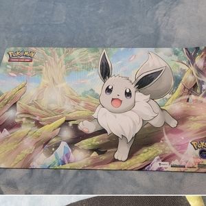 NEW Pokemon Go x TCG Radiant Eevee Play Mat